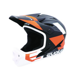 EVOLVE Storm Matte Black/Orange Helmet