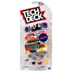 TECH DECK Finger Skate 4 Pack