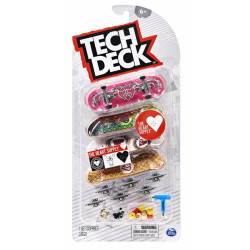 Pack de 4 Finger Skate TECH DECK