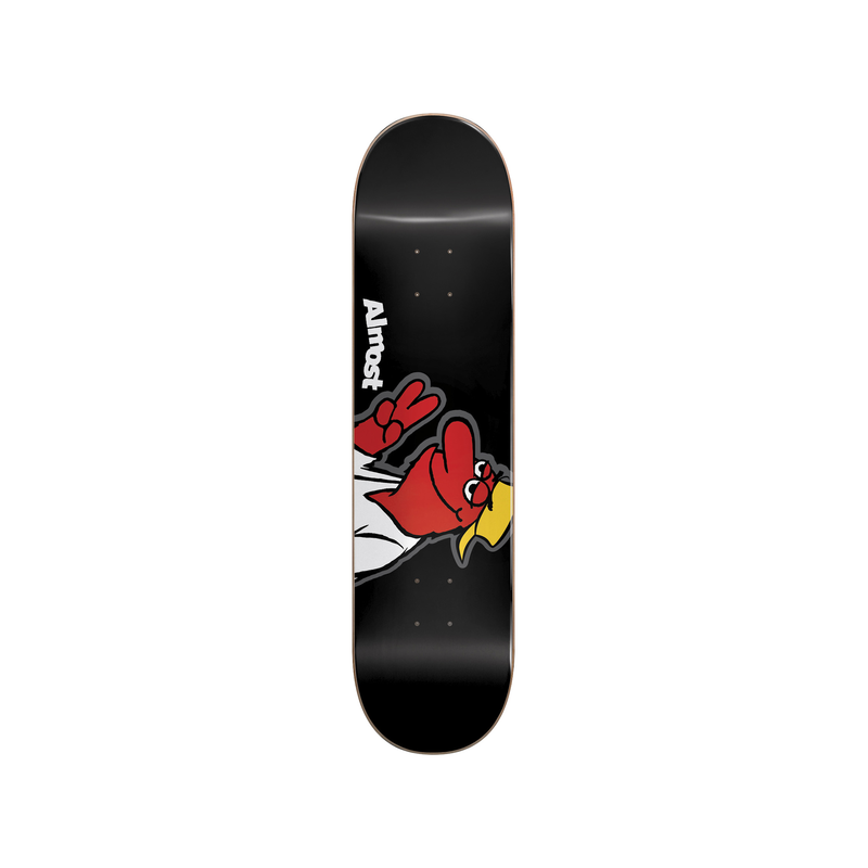 Red Head Hyb Black 8.125" ALMOST Skateboard Deck