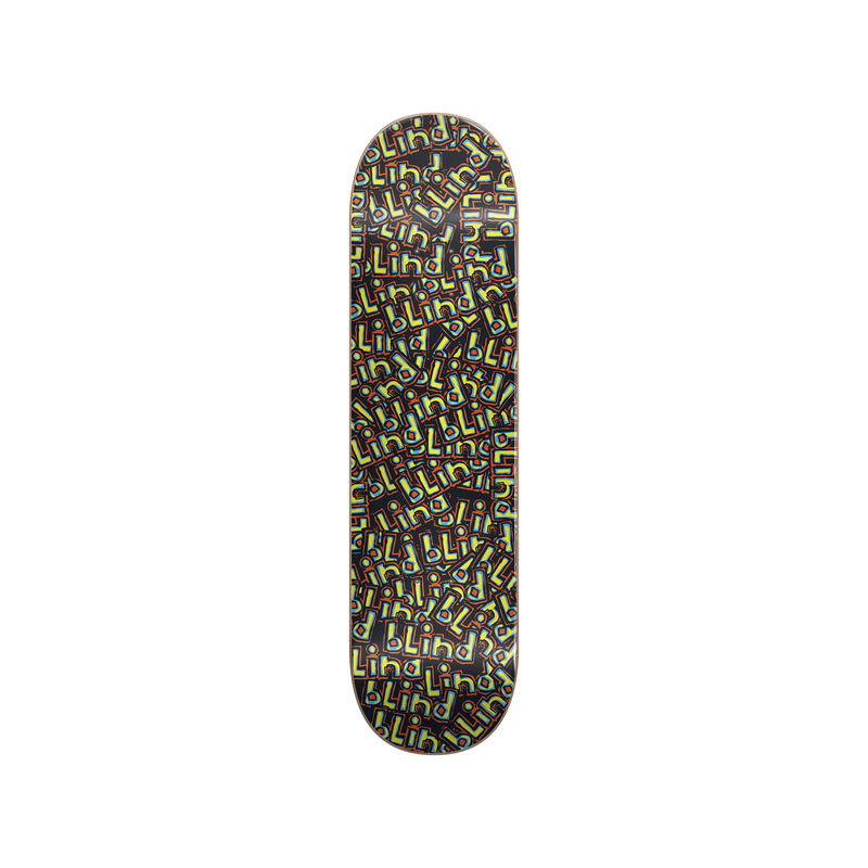 Deck PP OG Wallpaper RHM Black 8" BLIND Skateboard