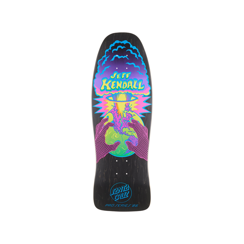 Reissue Kendall And of The World 10" SANTA CRUZ Skateboard Deck