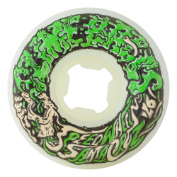 Roues Vomit II White Green 54mm 97A SLIME BALLS