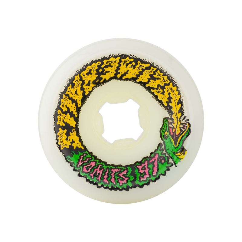 Roues Snake Vomits White Pink 60mm 97A SLIME BALLS