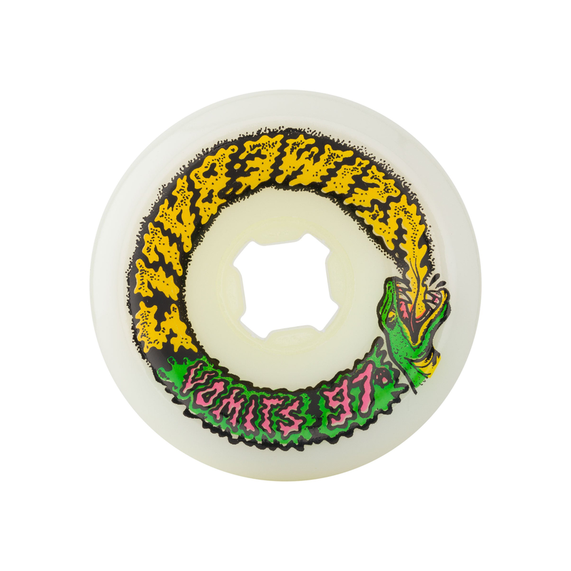 Snake Vomits White Pink 60mm 97A SLIME BALLS Wheels