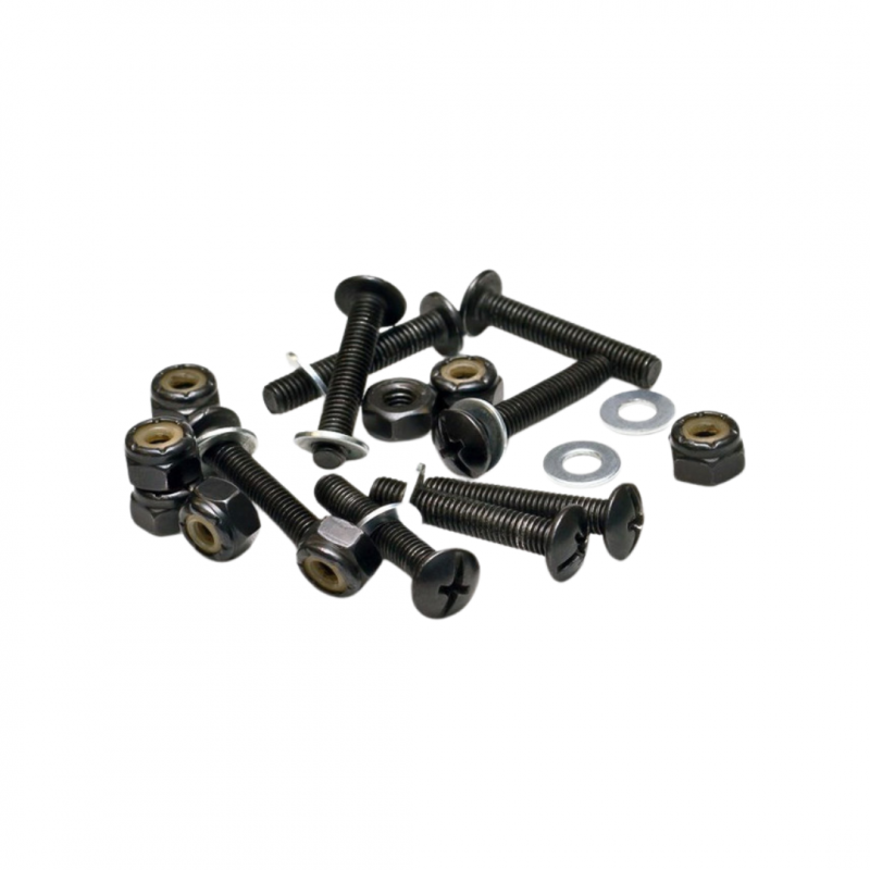 ML0521 Mindless Drop Thru Bolts (Pack of 8) Black