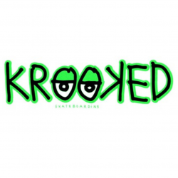 Sticker autocollant Krooked logo