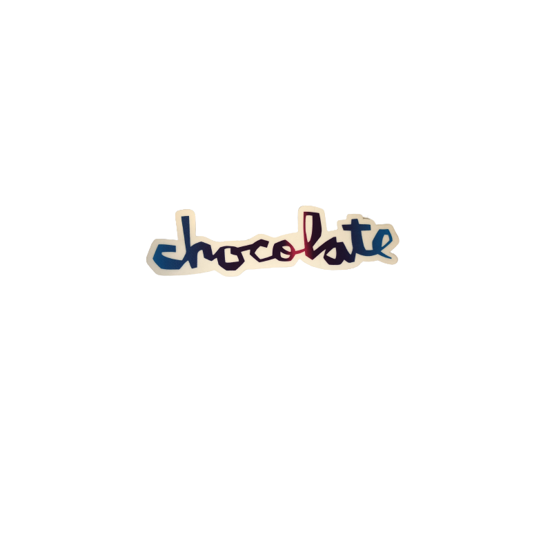 Sticker CHOCOLATE Logo Dégradé