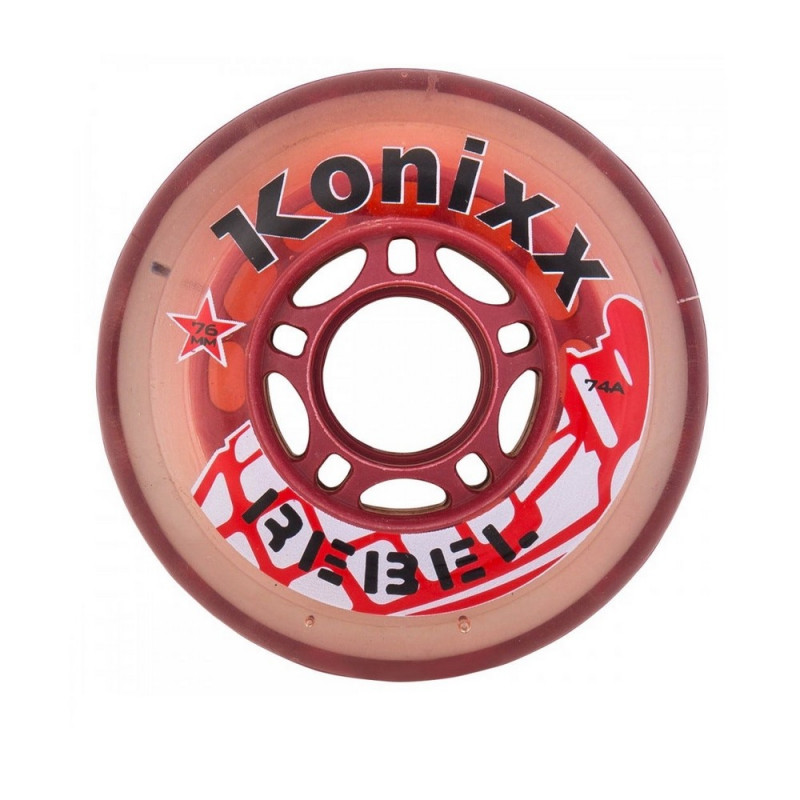 Roue KONIXX Rebel Indoor 74A rouge