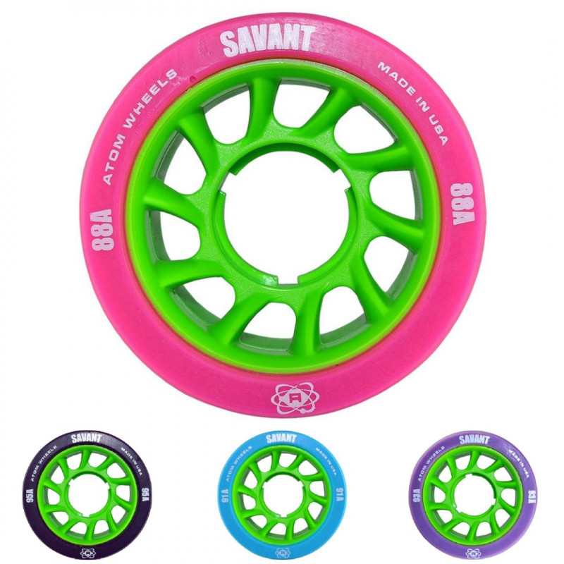 Roues Savant 59mmx38mm X4 ATOM Wheels