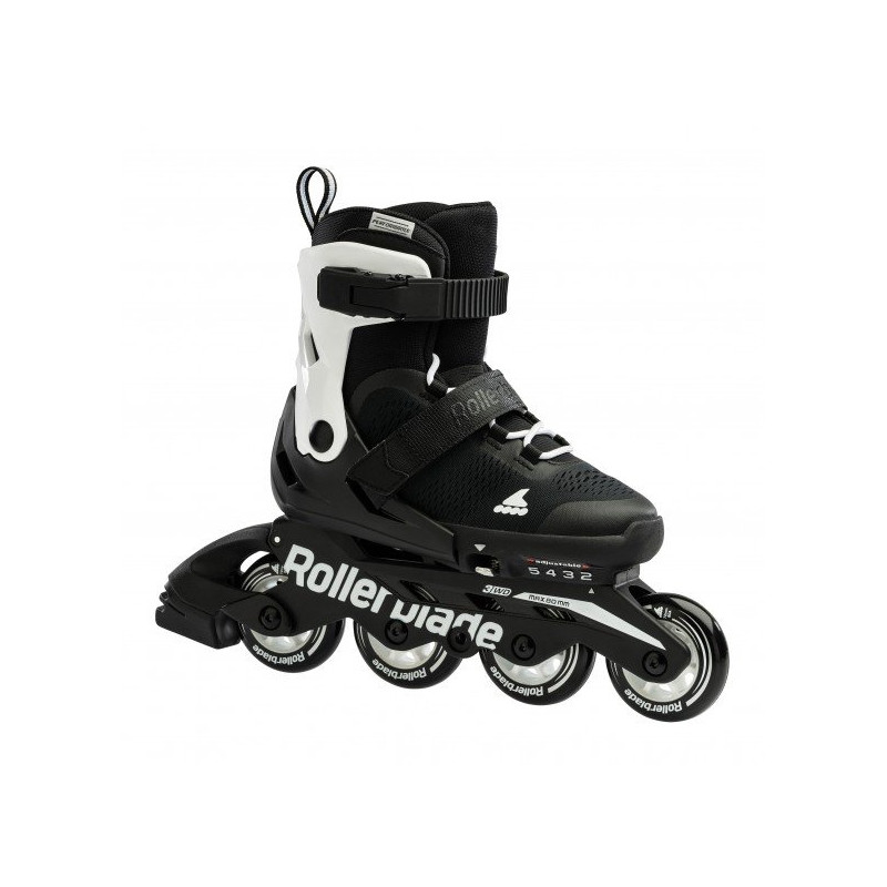 Black Microblade Rollerblade Kids