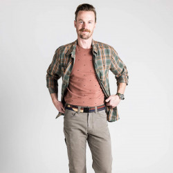 Vista Med Brown Arcade Belts