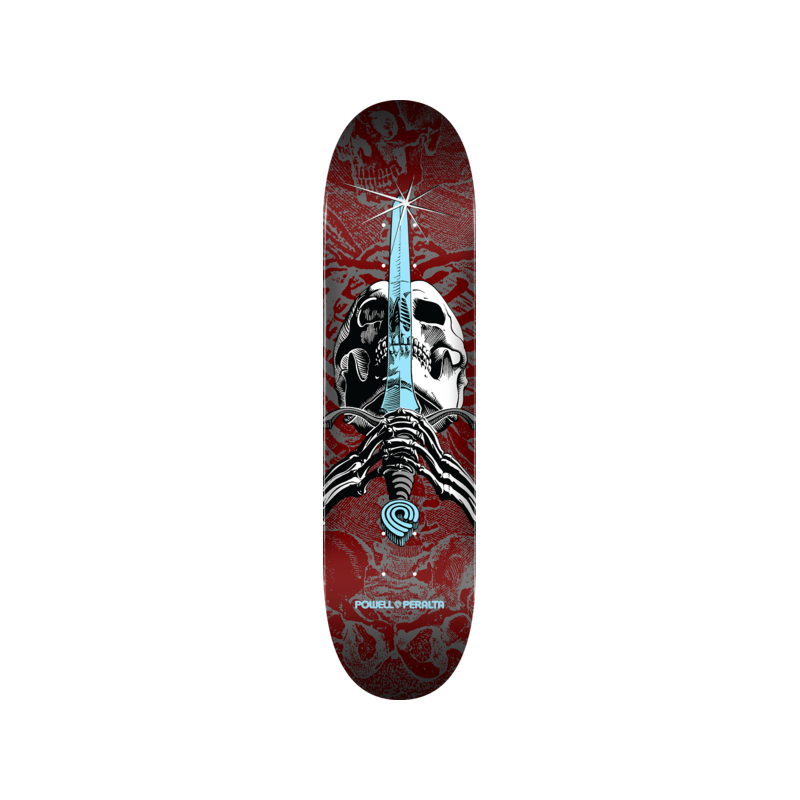 PP Skull & Sword Burgundy 7.5" POWELL PERALTA Skateboards