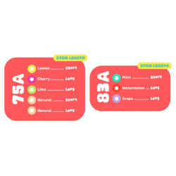 Tampon de frein GUMBALL Toe Stops x2 long