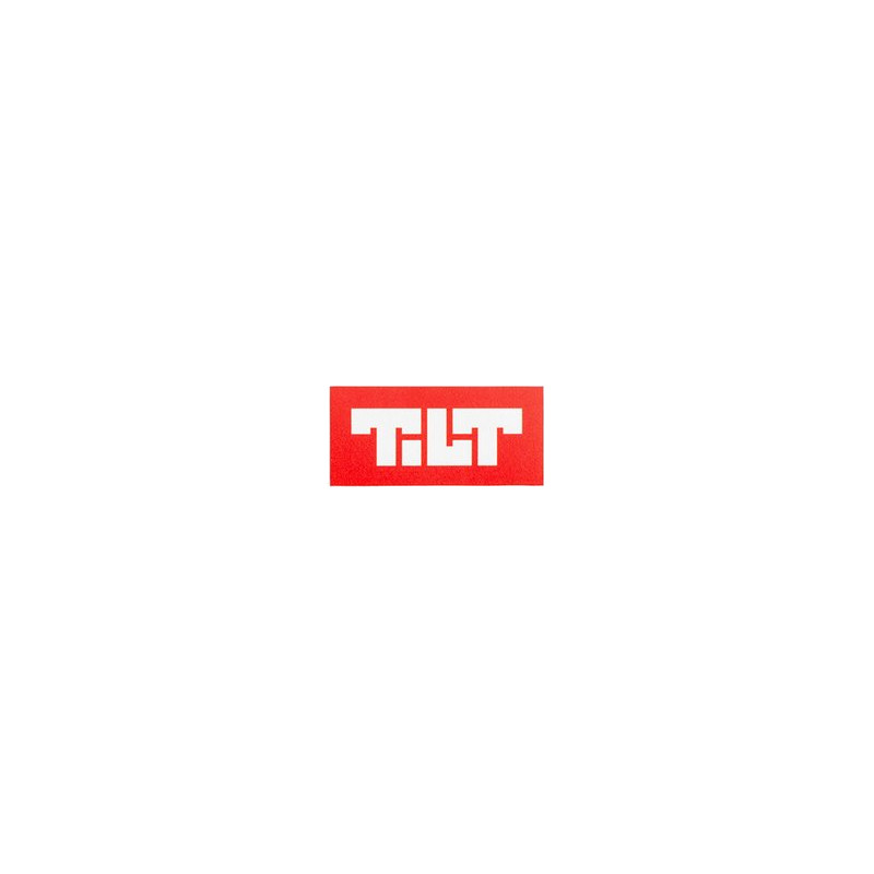 TILT Logo Block Sticker