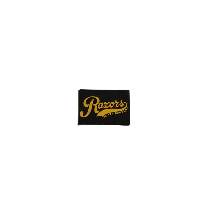 Autocollant RAZORS Logo Jaune