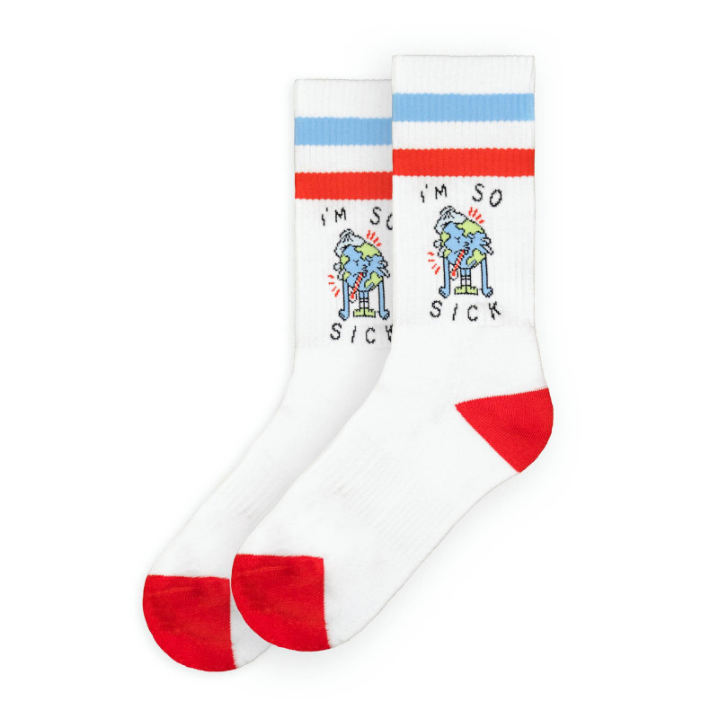 Chaussettes AMERICAN SOCKS I’m so Sick Mi-Haute