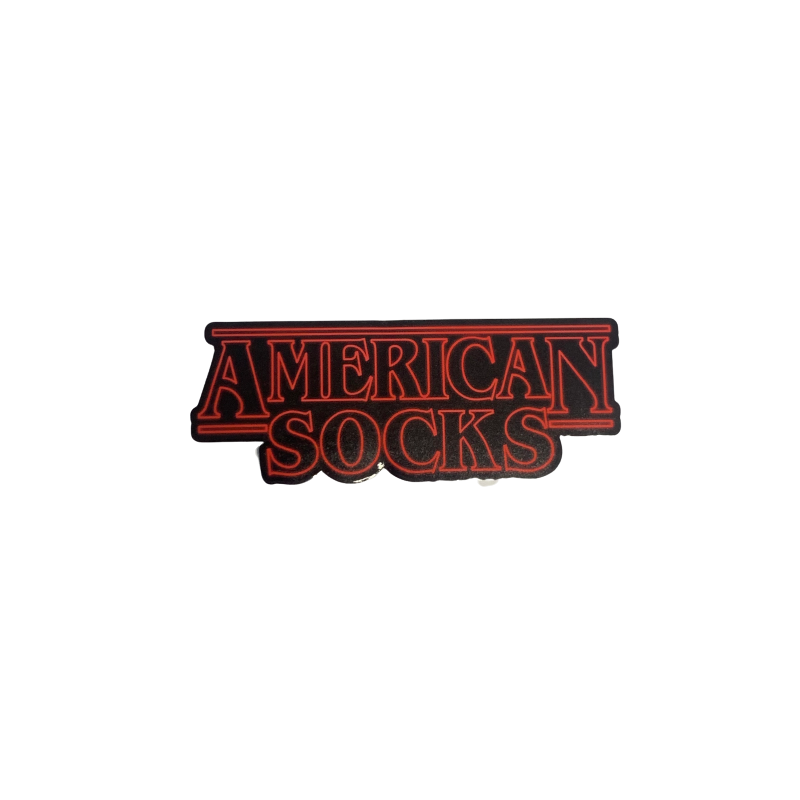 AMERICAN SOCKS Stranger Socks Sticker