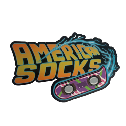 AMERICAN SOCKS Hoverboard Sticker