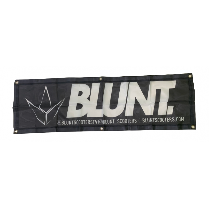 BLUNT Scooter Banner