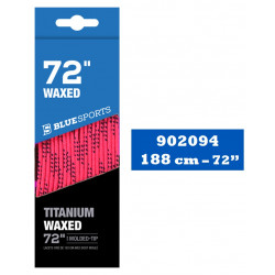 BLUE SPORTS Titanium Waxed Laces