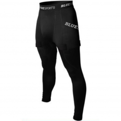 FITTED PANT WITH CUP BLUESPORTS SENIOR