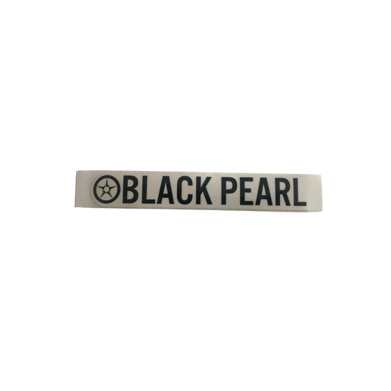 Sticker BLACK PEARL Text Logo