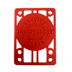 PADS HARD ROUGE 0.125 POUCE INDEPENDENT