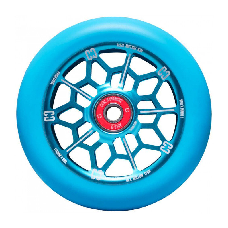 Roue Hex Hollow CORE Trottinette Freestyle 110MM/88A