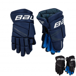 BAUER X Navy Junior Hockey Gloves