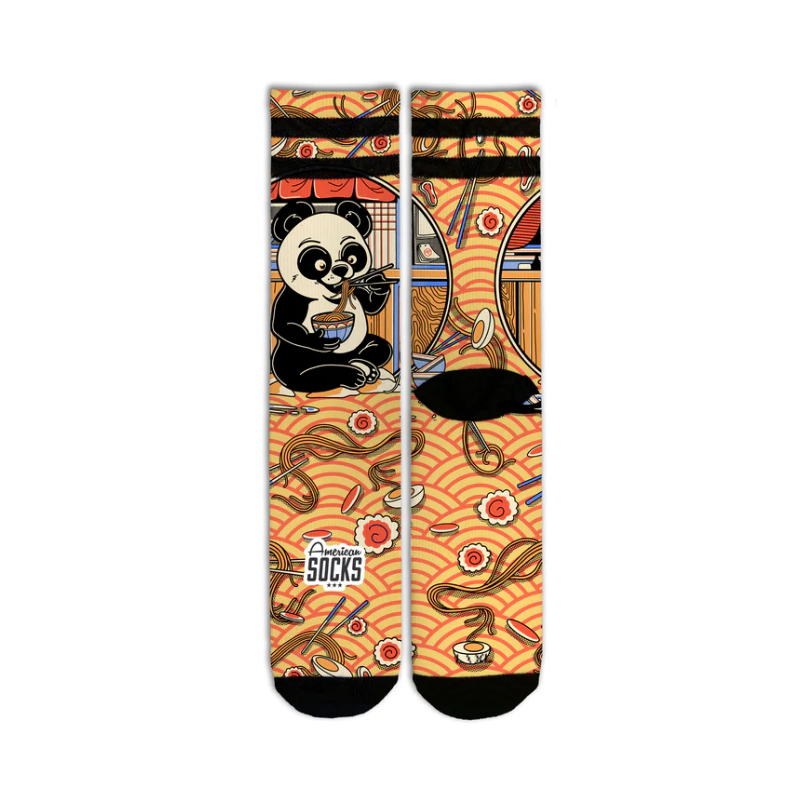 Chaussettes Panda Mi-Mollet AMERICAN SOCKS