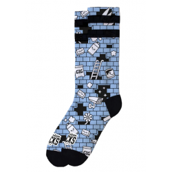 Chaussettes The Wall Mi-Mollet AMERICAN SOCKS
