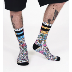AMERICAN SOCKS Doodle - Mid High socks