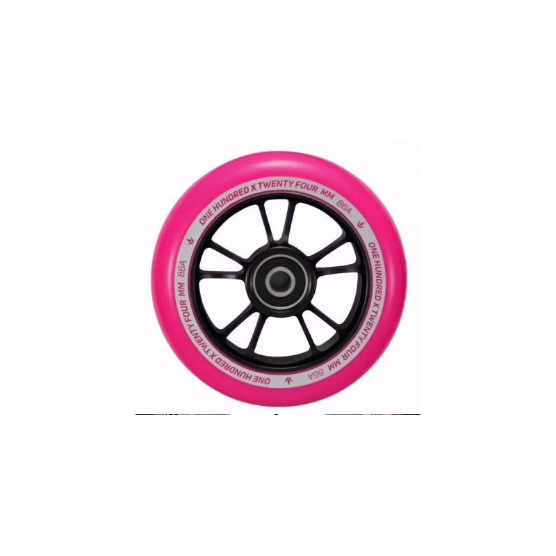 Roue 10 spokes 100mm BLUNT Trottinette Freestyle