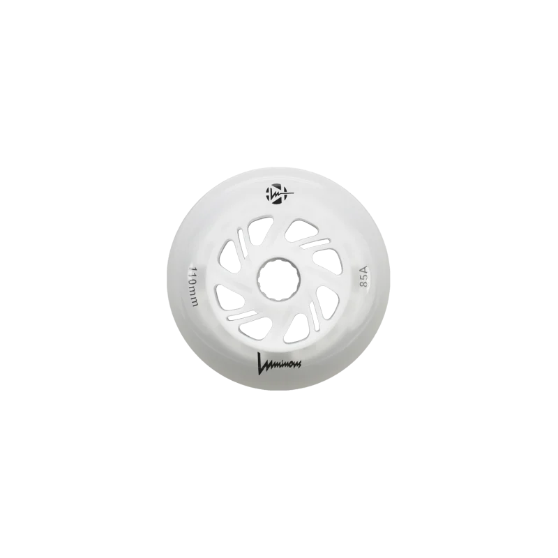 LUMINOUS 110mm 85A Led Wheels x3