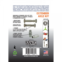 SONIC - Extender axle kit x8 Pack