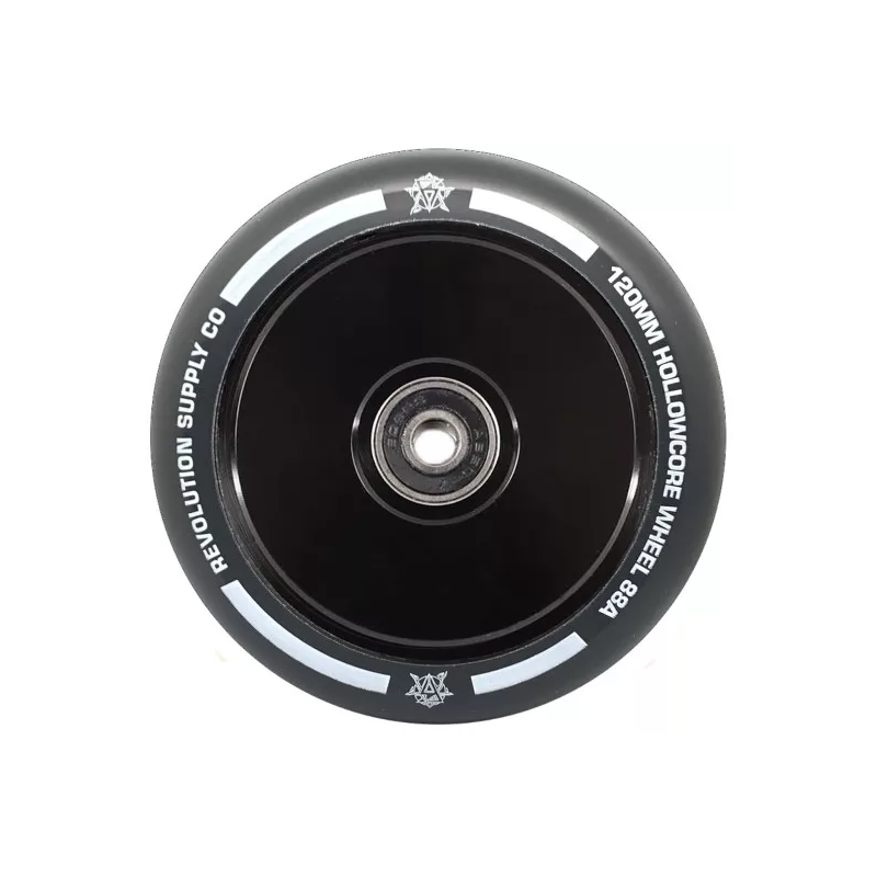 BLUNT Roue Gap Core 120mm - Noir/Turquoise, 86A, Pour Trotinette Freestyle, Polyuréthane Haut De Gamme