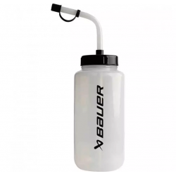 BAUER water bottle with straw