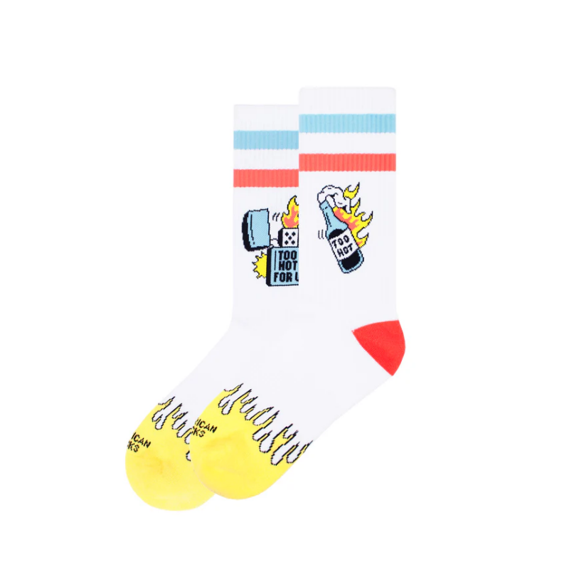 Chaussettes 2 Hot 4 You - Mid High AMERICAN SOCKS