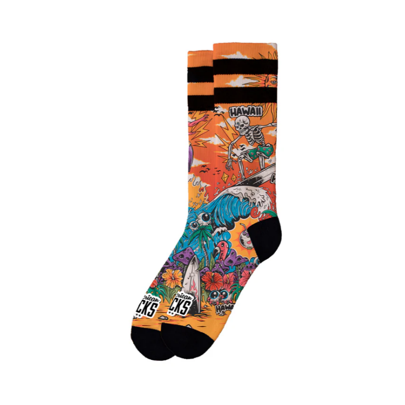 Chaussettes Hawaii - Mid High AMERICAN SOCKS