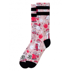 Chaussettes Naughty Devil - Mid High AMERICAN SOCKS