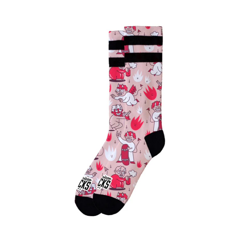 AMERICAN SOCKS Naughty Devil - Mid High