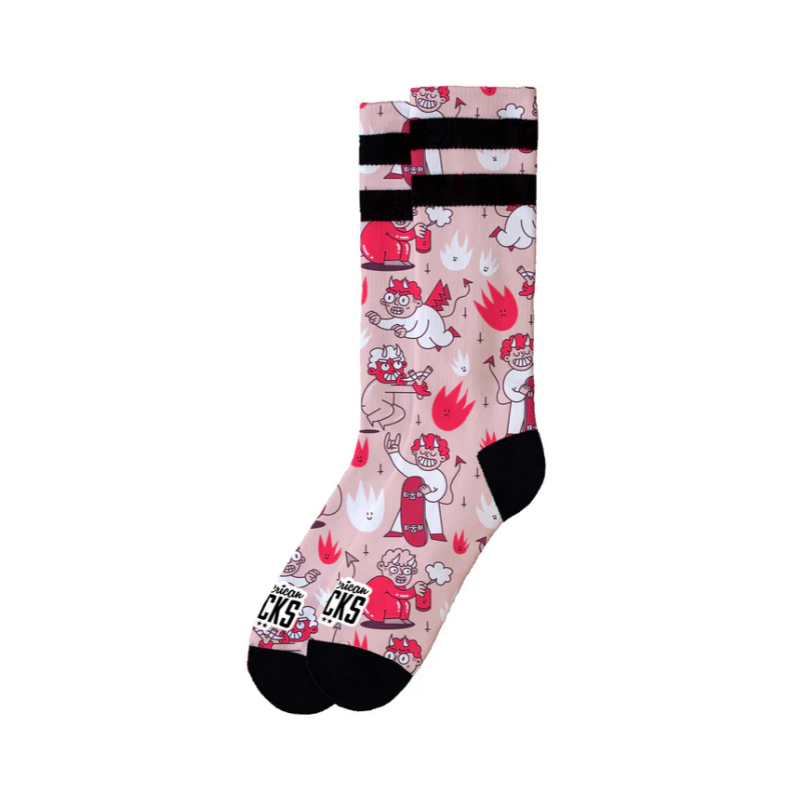 Chaussettes Naughty Devil - Mid High AMERICAN SOCKS