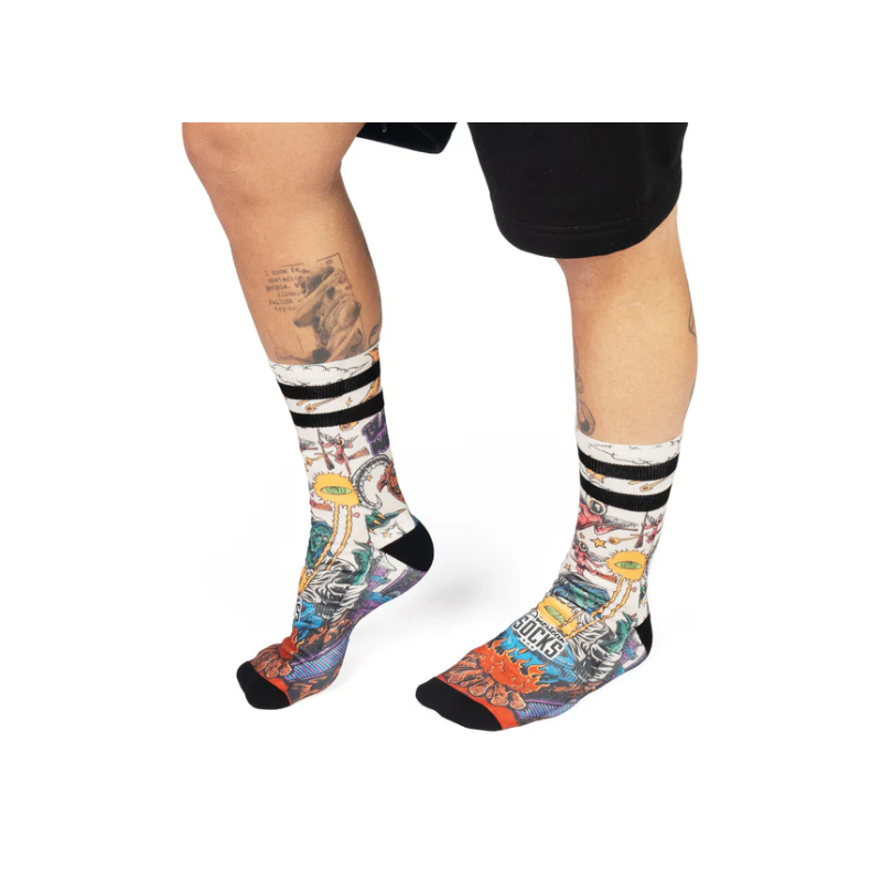 AMERICAN SOCKS Black Magic Mid High