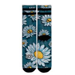 Chaussettes Daisies Mid High AMERICAN SOCKS