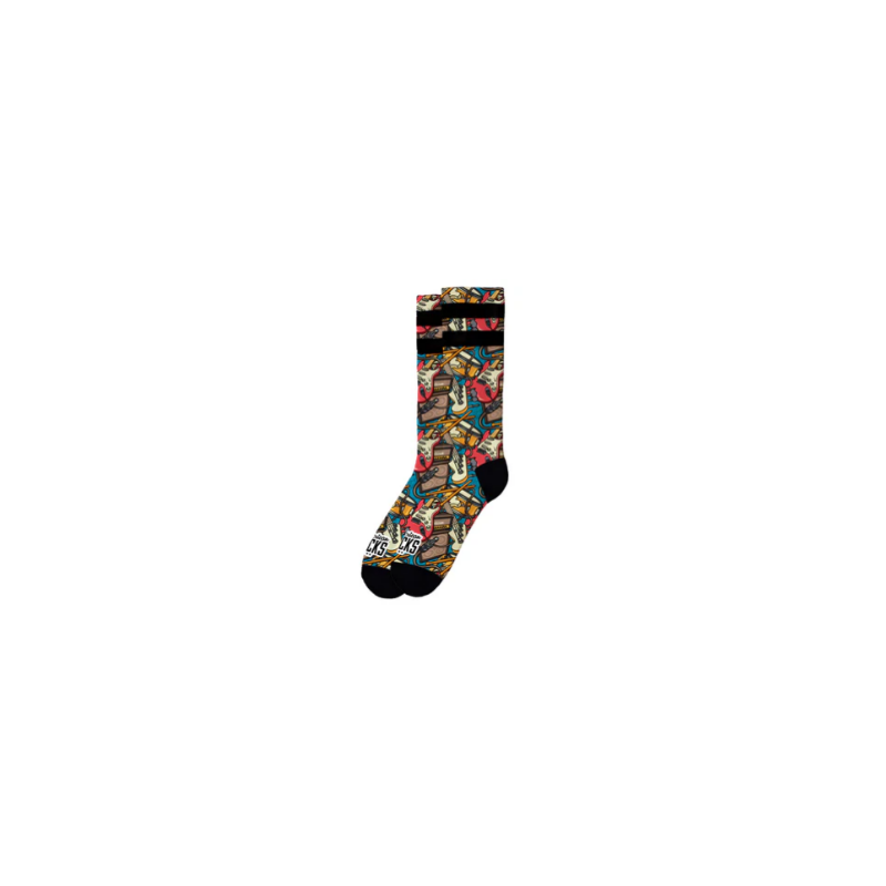 Chaussettes Rockband Mid High AMERICAN SOCKS