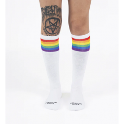 Chaussettes Rainbow Pride - Knee High AMERICAN SOCKS