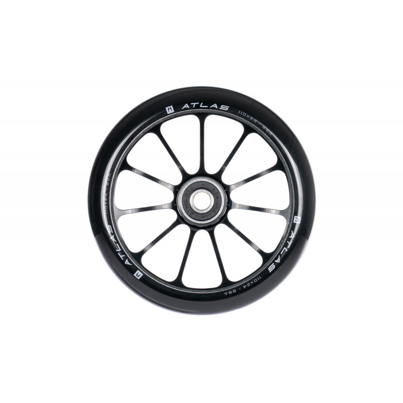 Roue De Trottinette Freestyle 100 Mm - Moyeu Aluminium, Bandage Polyuréthane, Roulement Acier, Pour Tricks Et Street