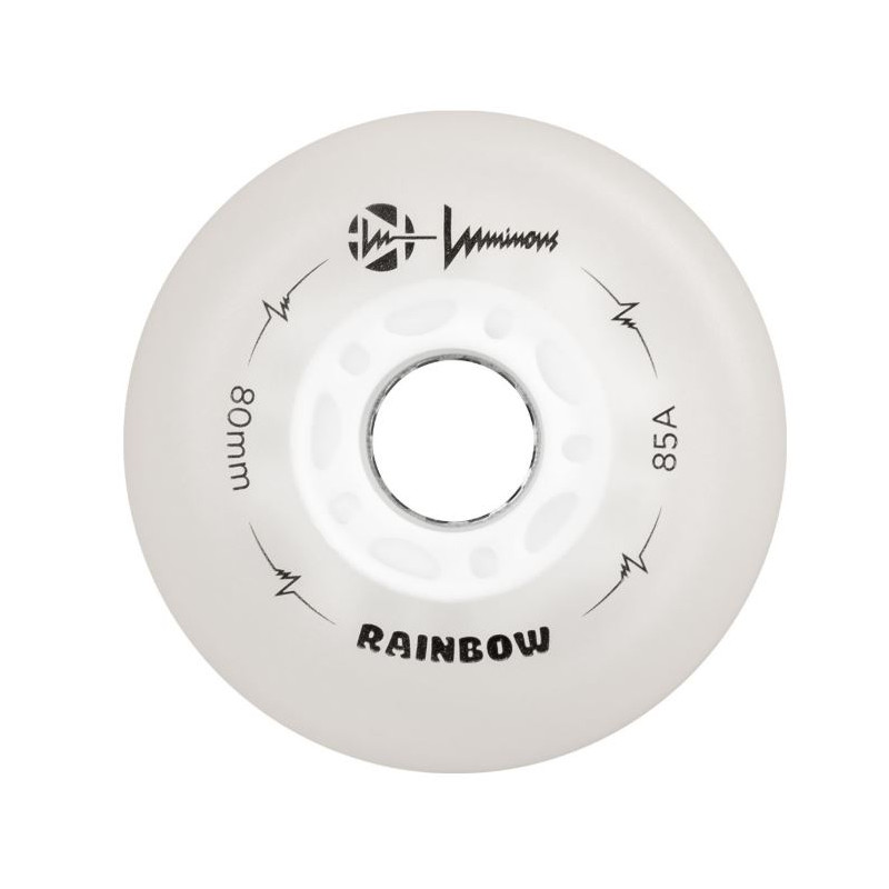 Led Wheels 90mm 85A x4 LUMINOUS