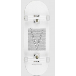 Antiz division 34mm white CLOSE UP Wood Finger Skate